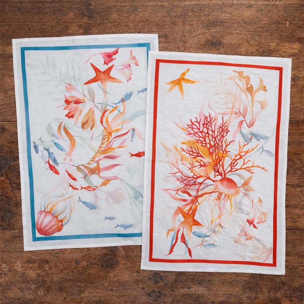 Tessitura Toscana Telerie Tovaglia e Runner in P.Lino Ondiva - Varie Dimensioni