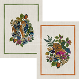 Tessitura Toscana Telerie Tovaglia e Runner in M.Lino Leoleaf - Varie Dimensioni