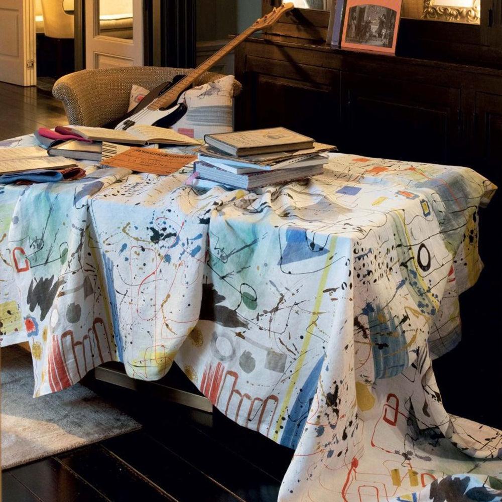 Tessitura Toscana Telerie Tovaglia da Tavola in 100% Canapa Moma - Varie Dimensioni - Passarelli Biancheria