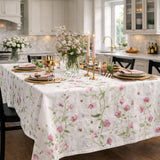 Tessitura Toscana Telerie Tovaglia e Runner in M.Lino Petit Pois - Varie Dimensioni