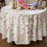 Tessitura Toscana Telerie Tovaglia e Runner in M.Lino Petit Pois - Varie Dimensioni