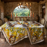 Tessitura Toscana Telerie Tovaglia e Runner in M.Lino Zagara - Varie Dimensioni