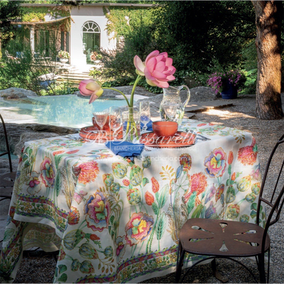 Tessitura Toscana Telerie Tovaglia e Runner in P.Lino Artigemme - Varie Dimensioni