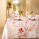 Tessitura Toscana Telerie Tovaglia e Runner in P.Lino Ondiva - Varie Dimensioni