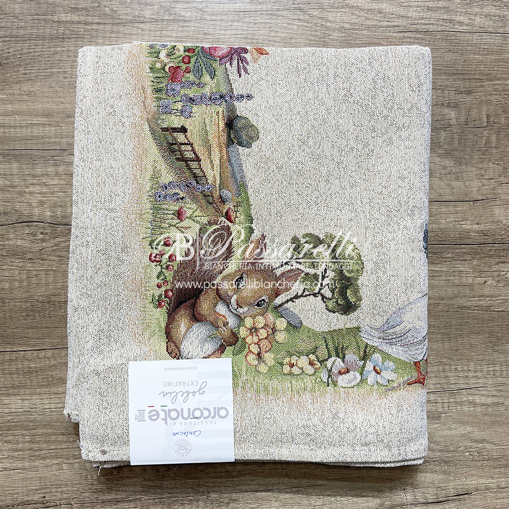 Tessitura di Arconate Copri Tavola in Gobelin Pasquale 140x240 2503S40