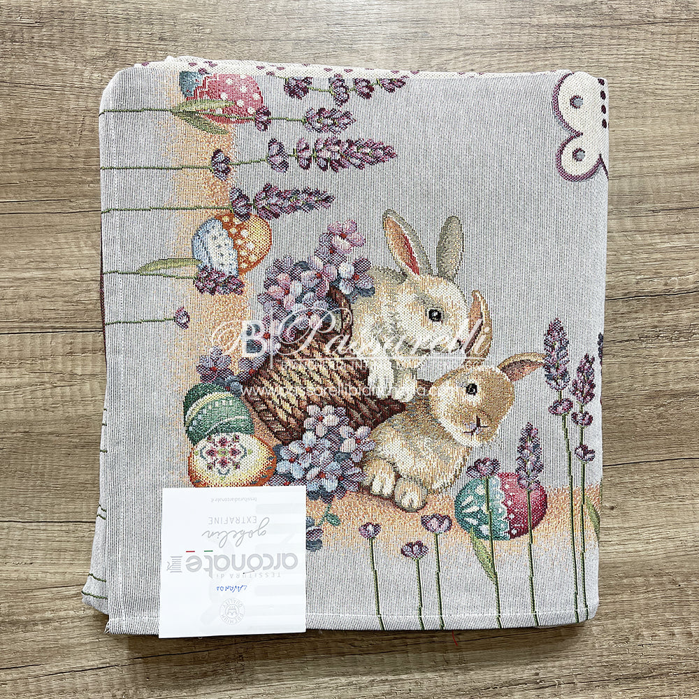 Tessitura di Arconate Copri Tavola in Gobelin Pasquale 140x240 2503S40