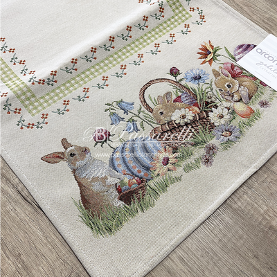 Tessitura di Arconate Runner in Gobelin Pasquale 45x140 2503S10