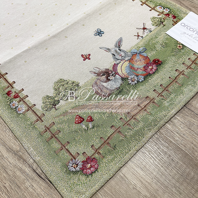 Tessitura di Arconate Runner in Gobelin Pasquale 45x140 2503S10