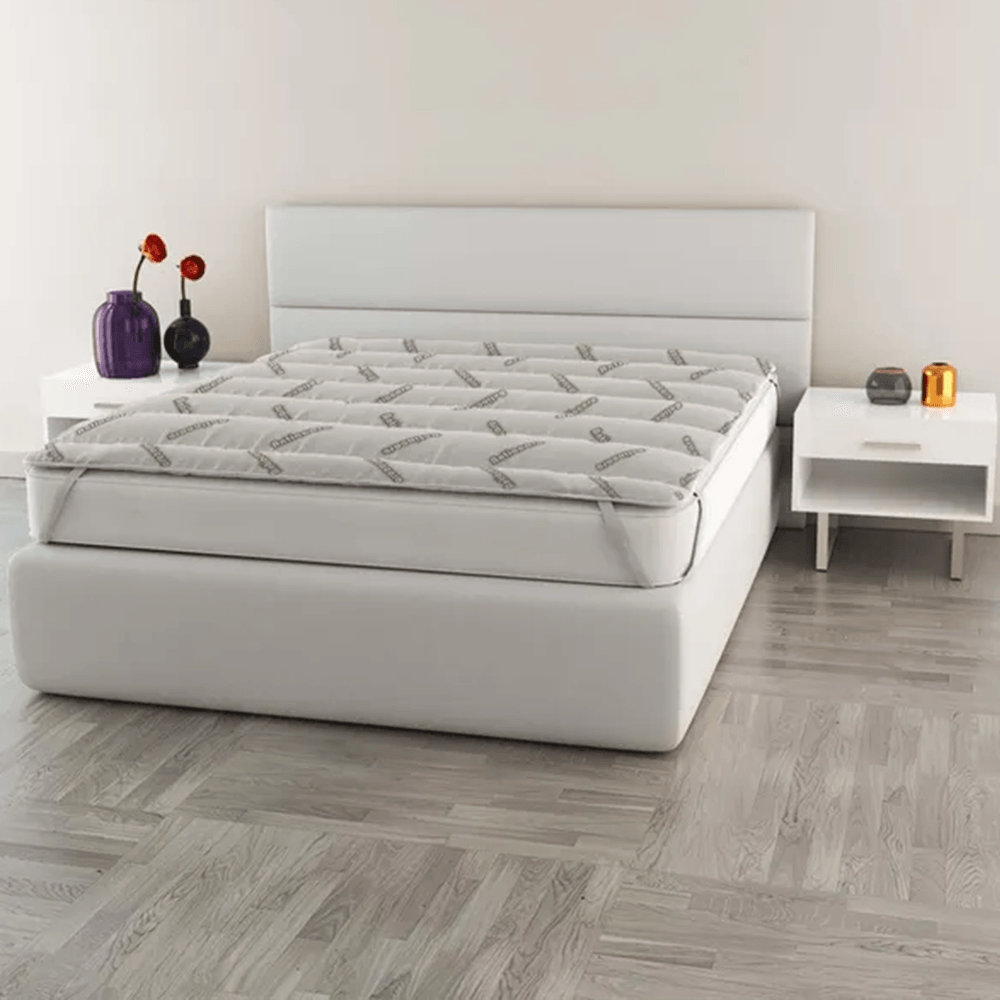 Topper Coprimaterasso Trapuntato Antiacaro - Varie Dimensioni - Passarelli Biancheria