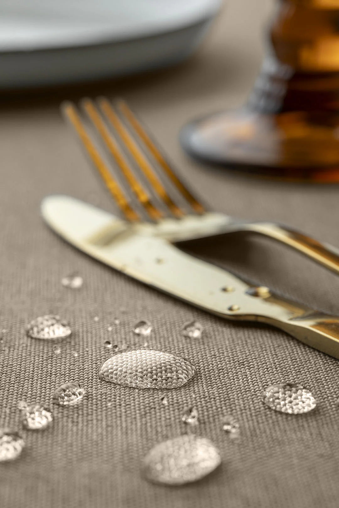 Di Maestro Tovaglia Antimacchia Effetto Lino - Varie Dimensioni 2502S