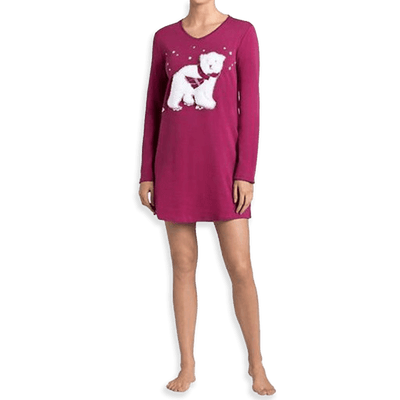 Triumph Camicia da Notte Winter Moments NDK Character S35 - Passarelli Biancheria