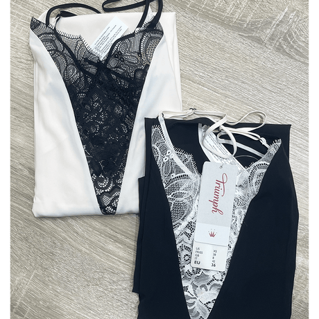 Triumph Camicia da notte Elegante Chemise Vintage NDW17 S44 - Passarelli Biancheria