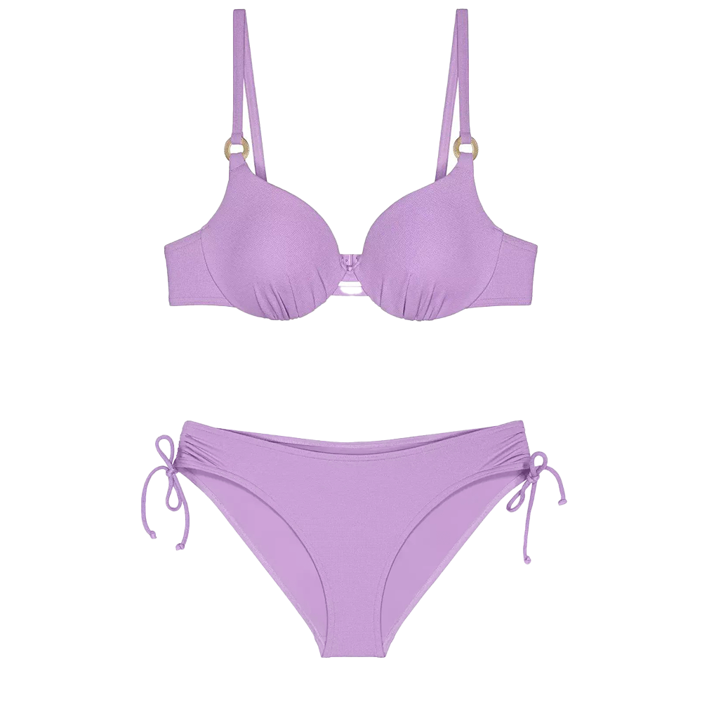 Triumph Costume 2 Pezzi Summer Glow WP SD Slip Alto Lilla S80
