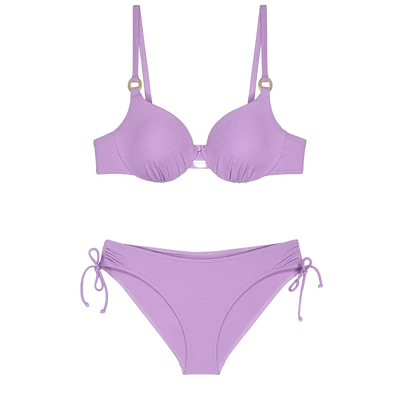 Triumph Costume 2 Pezzi Summer Glow WP SD Slip Alto Lilla S80