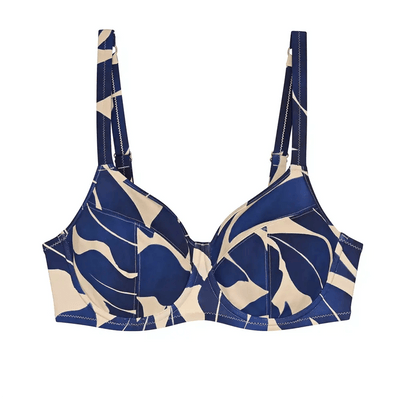 Triumph Costume 2 Pezzi Allure W 01 10214546 Slip Alto Blu S76