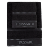 Trussardi Home Set Spugna 1+1 in Puro Cotone Ribbon S32