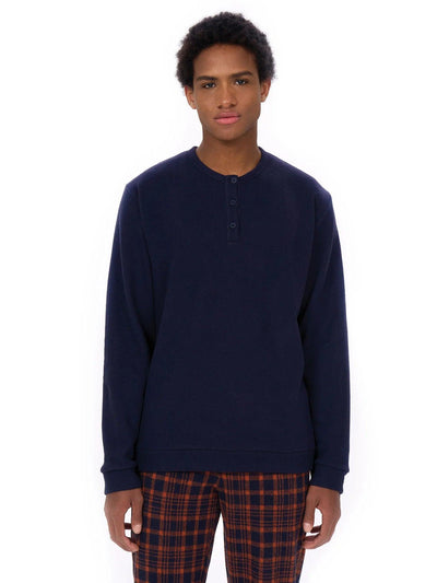 Ragno Pigiama Invernale da Uomo in Cotton Eco Pile U770N1 S42 - Passarelli Biancheria