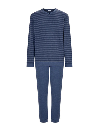 Ragno Pigiama Invernale da Uomo in Cotton Eco Pile U773N1 S49 - Passarelli Biancheria
