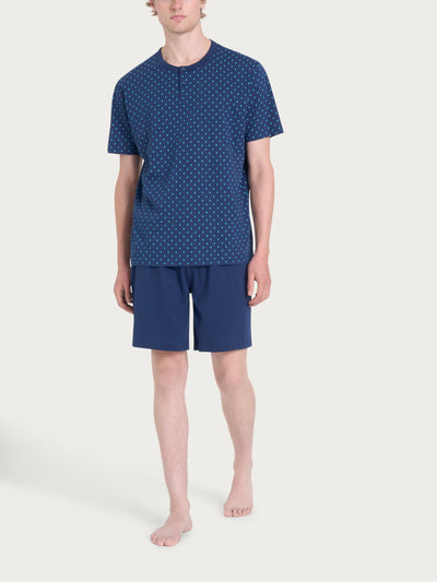 Ragno Pigiama da uomo 3 Pezzi Maniche Corte U909NT 2503S32