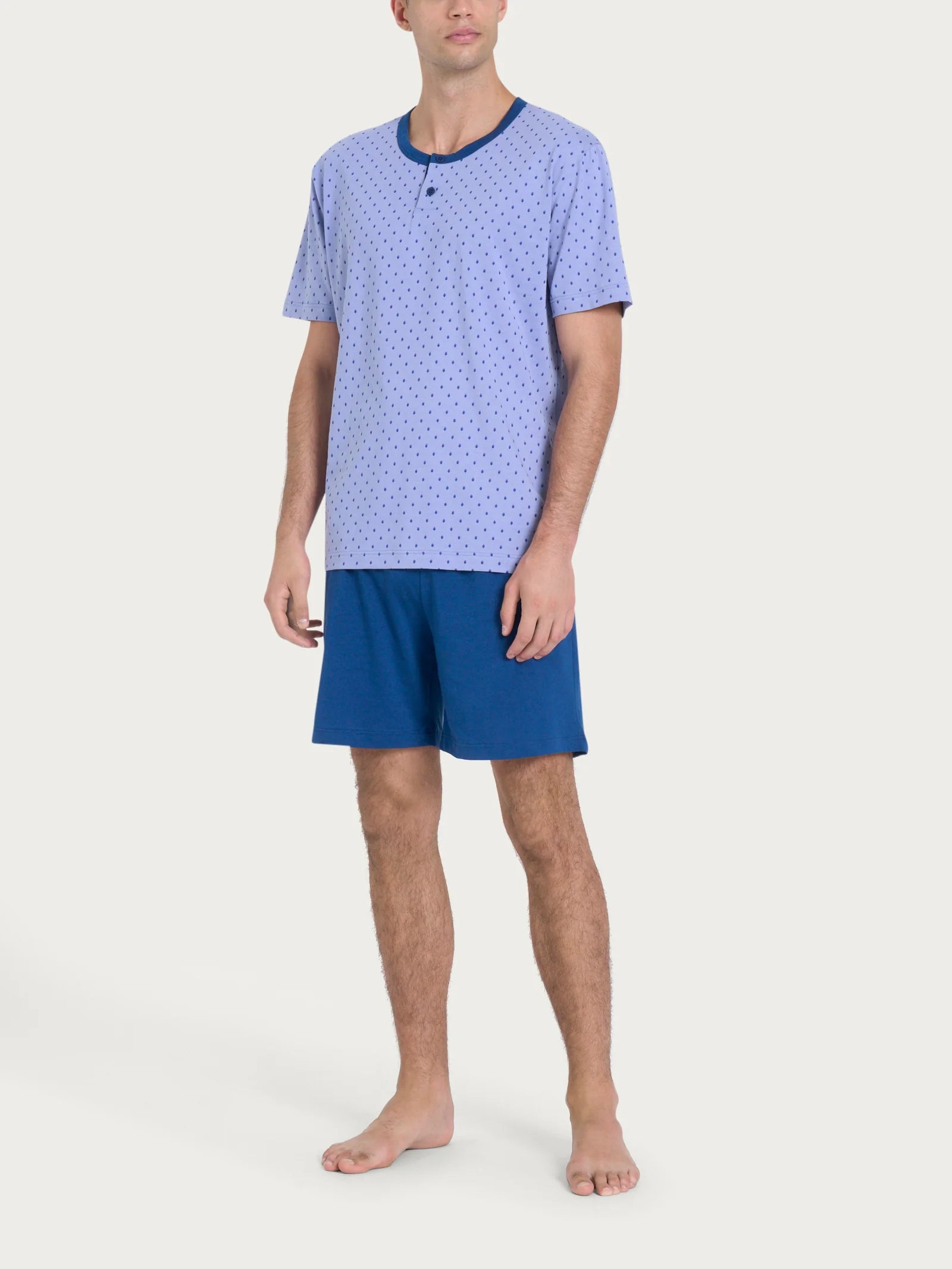 Ragno Pigiama da uomo 3 Pezzi Maniche Corte U909NT 2503S32