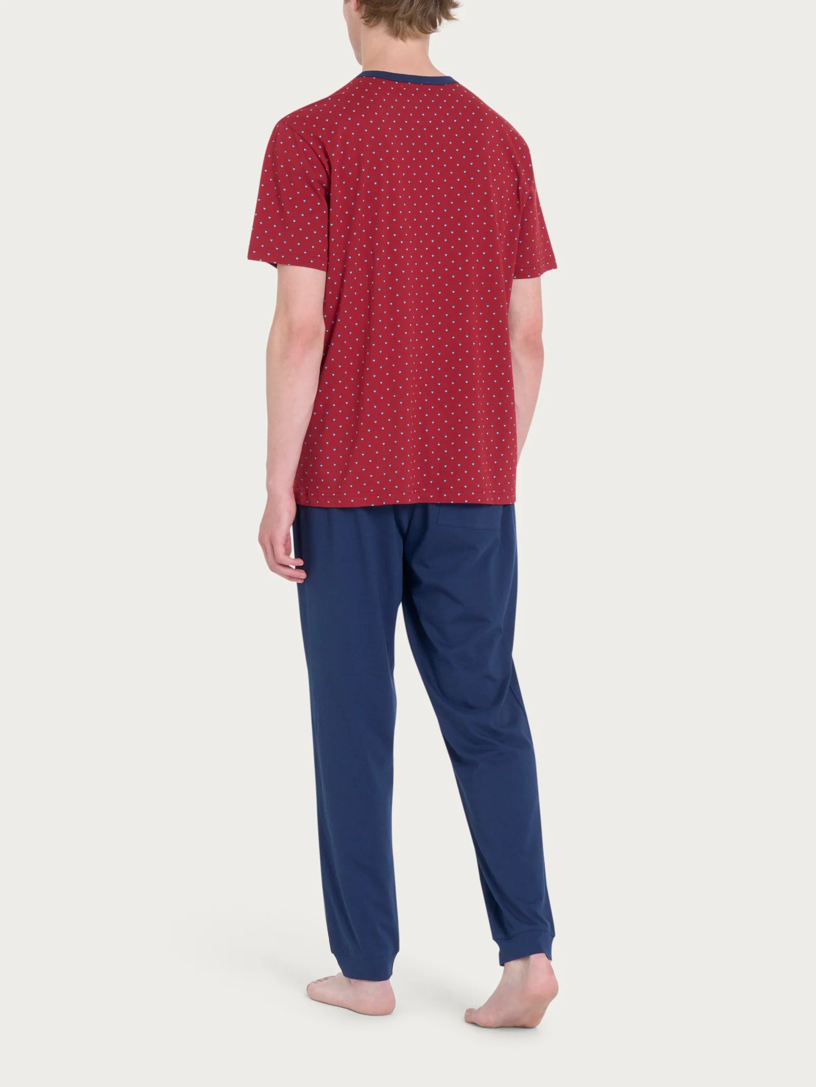 Ragno Pigiama da uomo 3 Pezzi Maniche Corte U909NT 2503S32