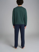 Ragno Pigiama Serafino in Caldo Cotone da Uomo U956N1 2511S48