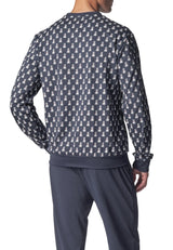 Cagi Pigiama Lungo Cotone Leggero da Uomo 4429-1061 2601S25