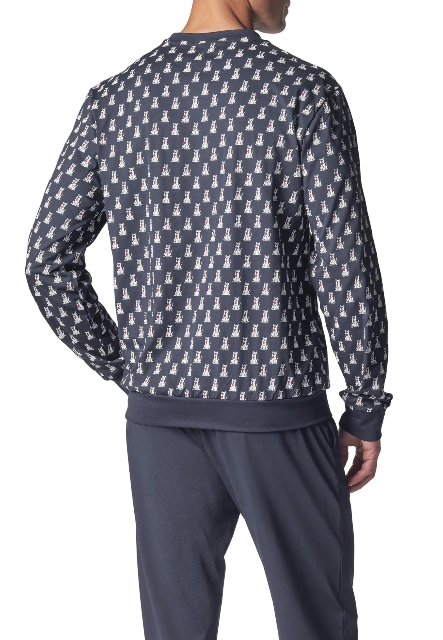 Cagi Pigiama Lungo Cotone Leggero da Uomo 4429-1061 2601S25