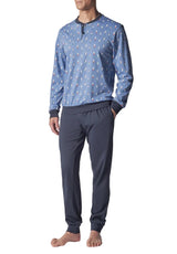 Cagi Pigiama Lungo Cotone Leggero da Uomo 4433-1062 2601S25