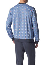 Cagi Pigiama Lungo Cotone Leggero da Uomo 4433-1062 2601S25