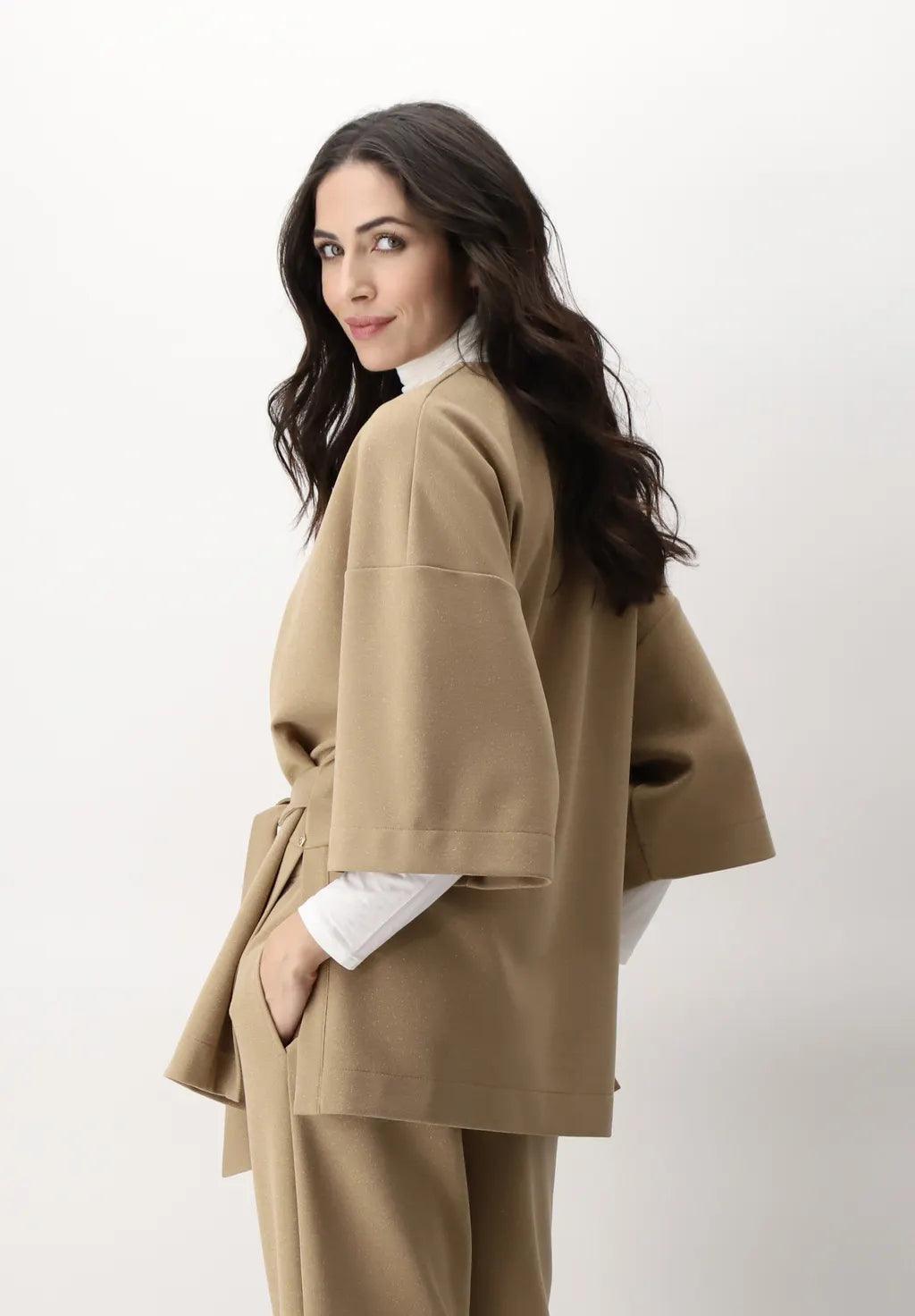 Oroblu Cardigan Pull on Tops in Viscosa e Lamé Chic VOBT66718 S77 - Passarelli Biancheria