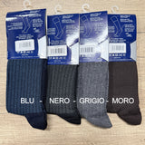 Valleverde Calzini Lunghi Fantasia in Caldo Cotone da Uomo V057 1809S80