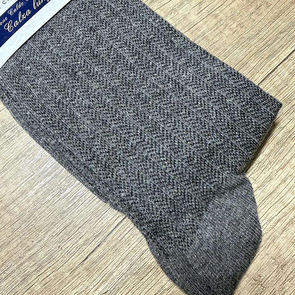 Valleverde Calzini Lunghi Fantasia in Caldo Cotone da Uomo V057 1809S80