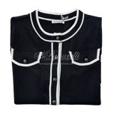 Verdissima Cardigan Corto in Viscosa con Bottoni 2509S50