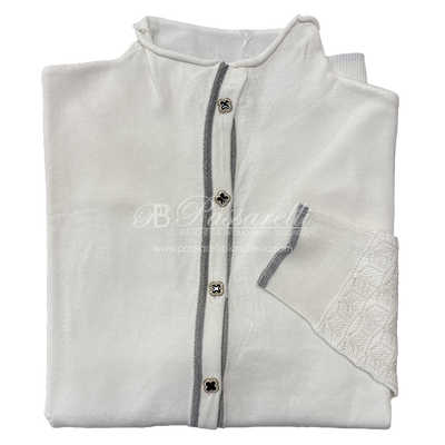 Verdissima Cardigan in Viscosa con Bottoni 2509S50
