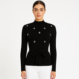 Verdissima Maglia in Viscosa collo Alto 2509S46