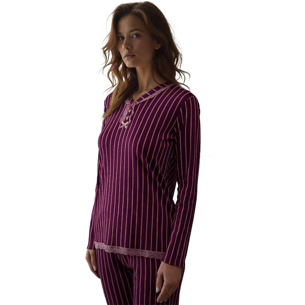 Verdissima Pigiama Caldo Cotone da Donna TT11 2509S44