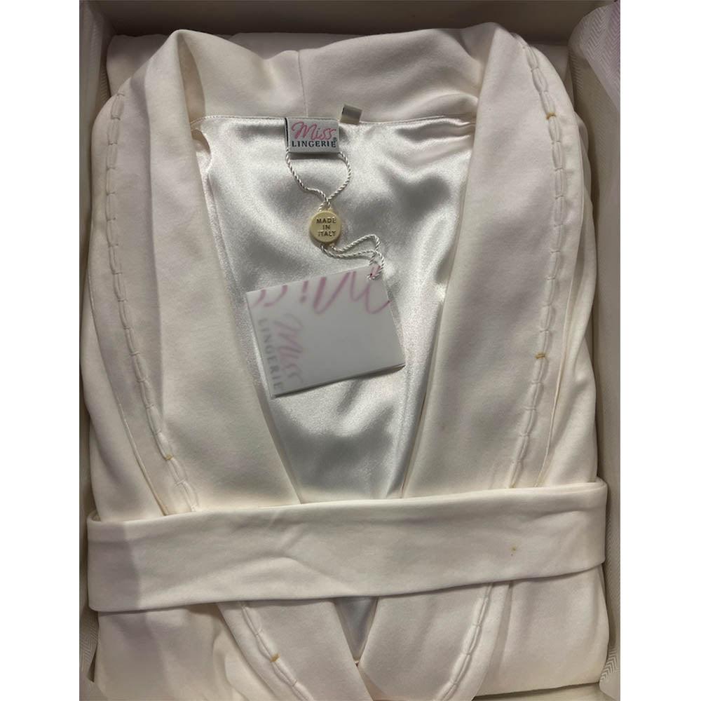 Miss Lingerie Vestaglia da Donna in Cotone Caldo Biella S70 - Passarelli Biancheria