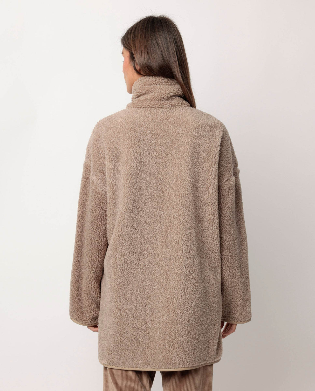 Admas Vestaglia donna invernale in pile con cerniera 67323 2511S30