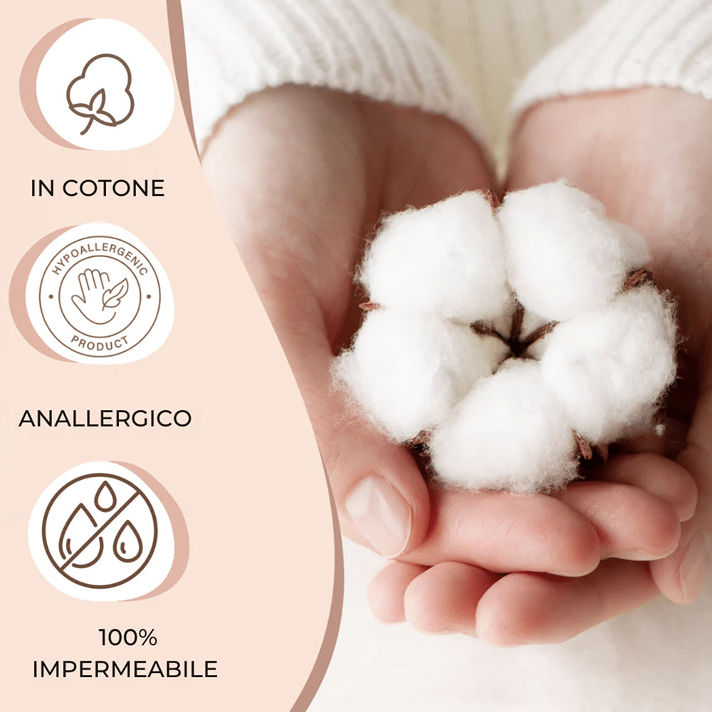 Via Roma 60 Dormirè Coprimaterasso Sanitario Base Poliuretano - Varie Dimensioni