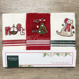 Vingi 3 Strofinaccio Canovacci Spugna Christmas S11