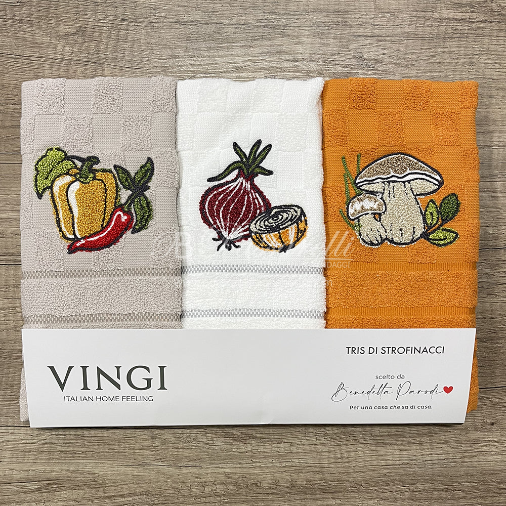 Vingi 3 Strofinaccio Canovacci Spugna Verdiana 2504S11