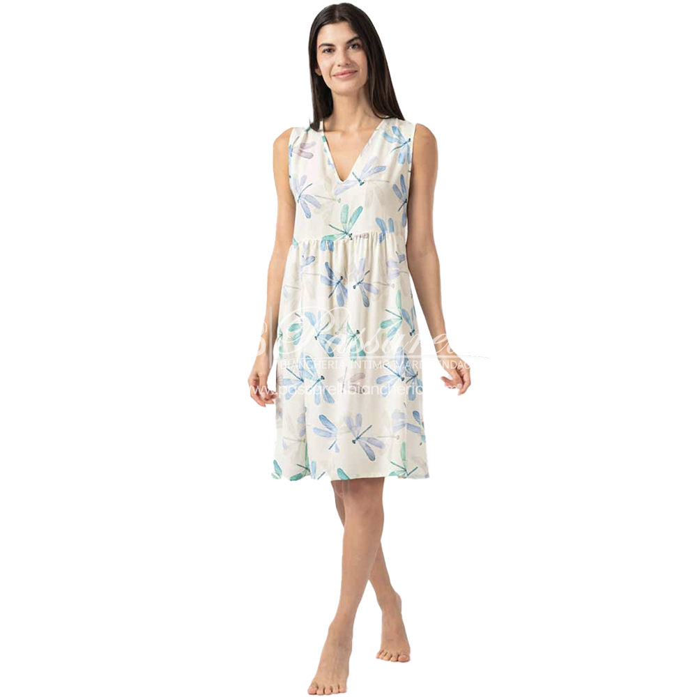 Zero Pigiamore Camicia da Notte Senza Maniche 4421 2505S50