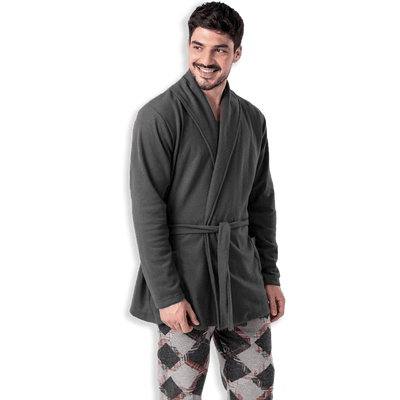 Zero Pigiamore Giacca da Camera Invernale da Uomo 323668 S44 - Passarelli Biancheria