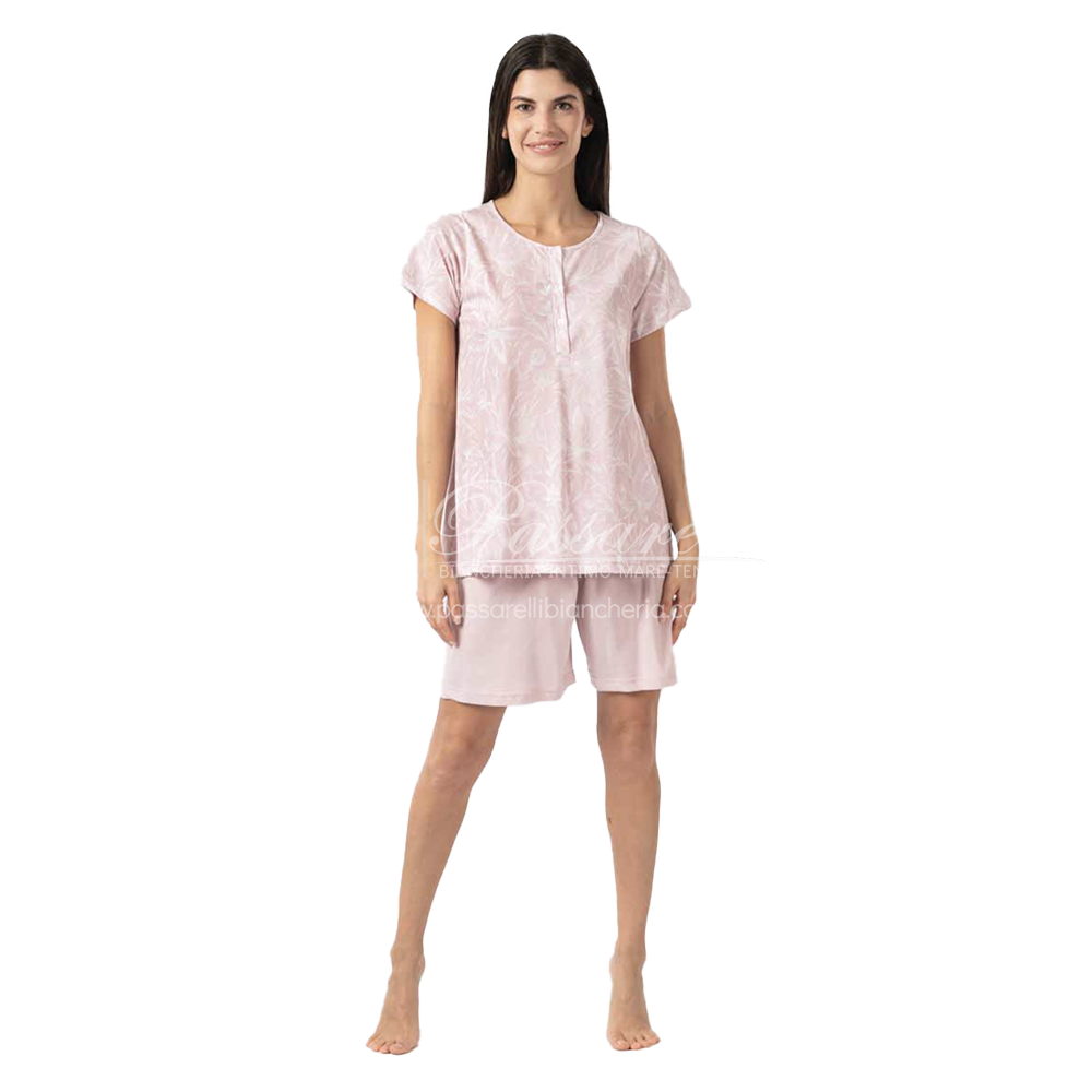 Zero Pigiamore Pigiama Estivo Corto da Donna 4329 2504S34