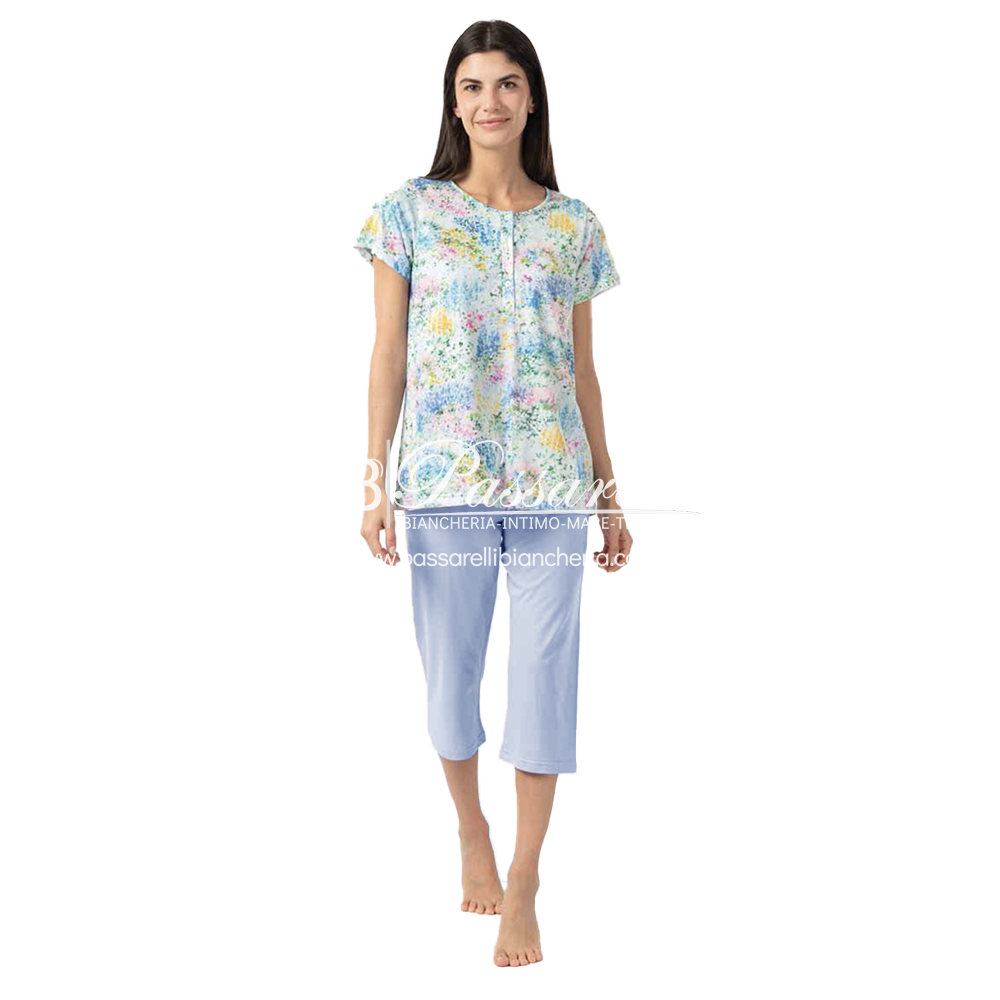 Zero Pigiamore Pigiama Estivo da Donna 4406 2504S40