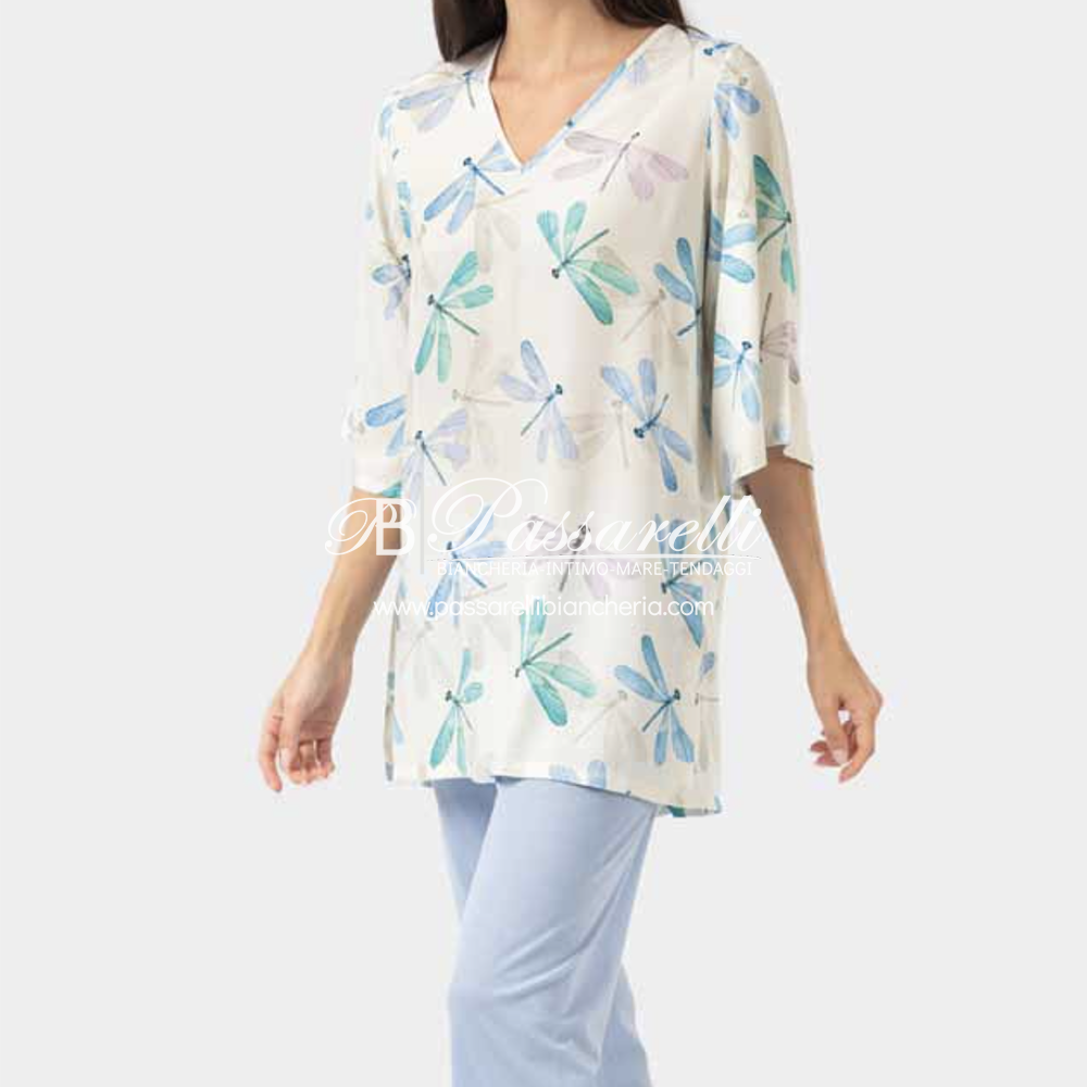 Zero Pigiamore Pigiama Estivo da Donna 4423 2504S54