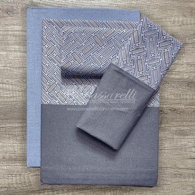 Zucchi Completo Lenzuola Matrimoniale Simply 2411S80
