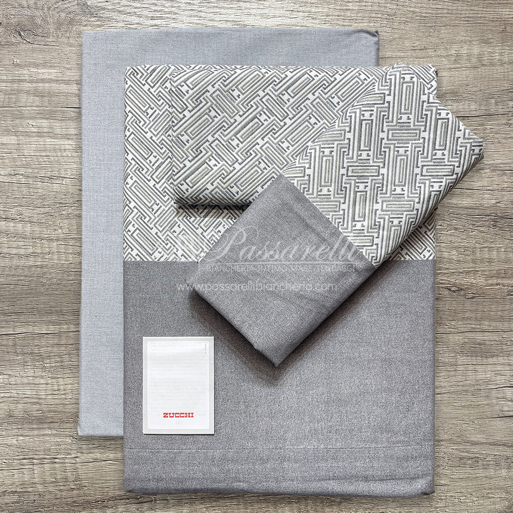 Zucchi Completo Lenzuola Matrimoniale Simply 2411S80