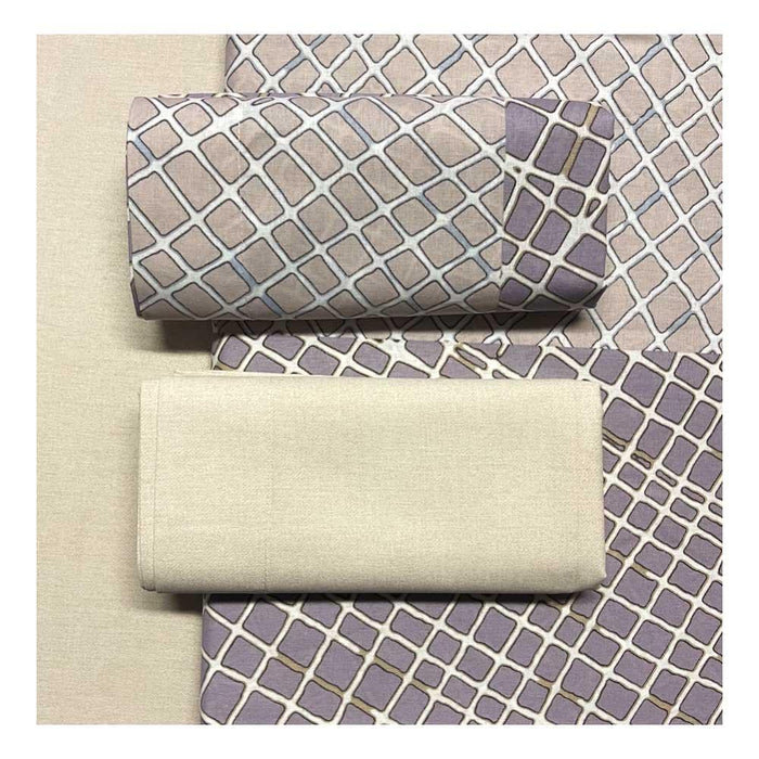 Zucchi Sheet Set for Square and Half with String D63 double pillowcases